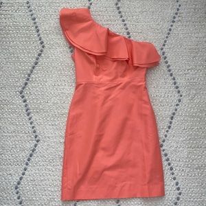 NEW J. Crew one shoulder dress